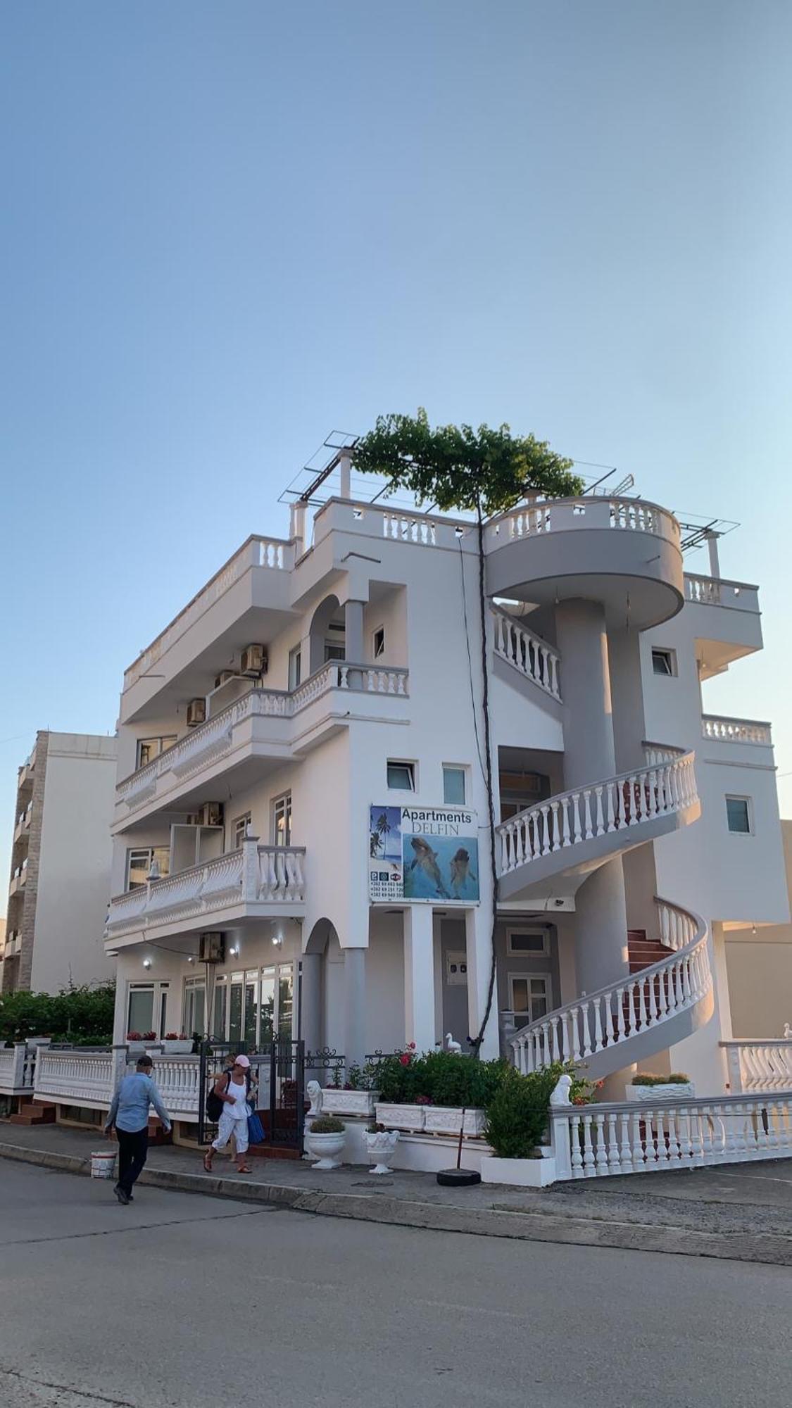 Apartments Delfin Ulcinj Exterior foto